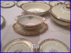 Blue Noritake China Set Swansea Blue Japan 685 69 pieces