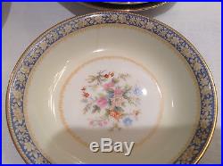 Blue Noritake China Set Swansea Blue Japan 685 69 pieces