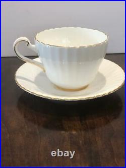 CLEARANCE SALE -vtg TEN PARAGON 7pc BONE CHINA PLACE SETTINGS