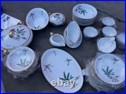 Canton 5027 by Noritake ESTATE SET RARE 92 Pieces of Vintage Dinnerware 12