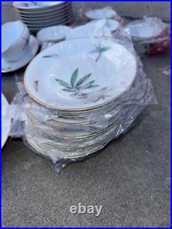 Canton 5027 by Noritake ESTATE SET RARE 92 Pieces of Vintage Dinnerware 12