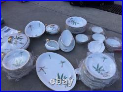 Canton 5027 by Noritake ESTATE SET RARE 92 Pieces of Vintage Dinnerware 12