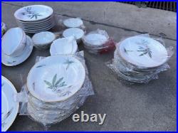 Canton 5027 by Noritake ESTATE SET RARE 92 Pieces of Vintage Dinnerware 12