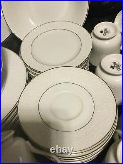 Carlton Japan Plymouth 45 Piece China Set 303- Bonus Chop Plate & Serving Bowl