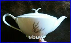 Complete Vintage c1950 21pc Tea Set Noritake Candice Pussy Willow- Serves 8