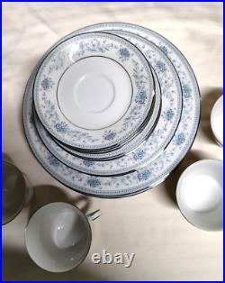 Contemporary By Noritake Blue Hill 2482 19-PC Dinnerware Set