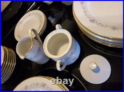 Contemporary by Noritake Lilac Time 32 Piece Set of Dishes Vintage
