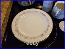 Contemporary by Noritake Lilac Time 32 Piece Set of Dishes Vintage