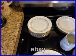 Contemporary by Noritake Lilac Time 32 Piece Set of Dishes Vintage