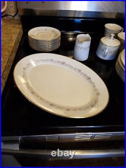 Contemporary by Noritake Lilac Time 32 Piece Set of Dishes Vintage