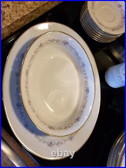 Contemporary by Noritake Lilac Time 32 Piece Set of Dishes Vintage