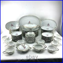 DARYL BY NORITAKE 89 Piece China Dinnerware Set