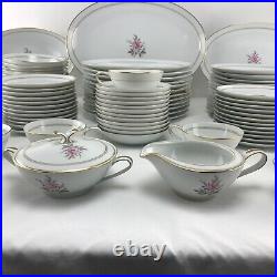 DARYL BY NORITAKE 89 Piece China Dinnerware Set