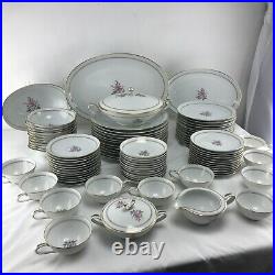 DARYL BY NORITAKE 89 Piece China Dinnerware Set