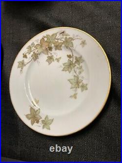 Dinner Set 58pcs Noritake Vintage Ireland Ivy Bone China #2760 Gold Trim Mint