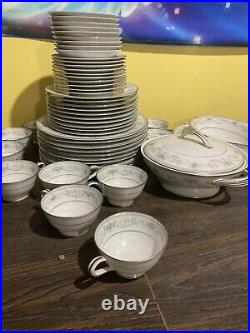 Discontinued Noritake Colburn 6107 Fine China (52 Pieces Out Of 85)