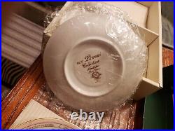 EXTREMELY RARE-Noritake Von Linnaei Collection Set Of 2 Cups & Saucers-NIB