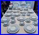 Elegantly Beautiful Noritake Bluedale 5533 Dinnerware Set. Complete 12 Setting