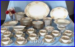Elegantly Stunning Noritake Bancroft Dinnerware-12 Set & Serving Pieces. Japan