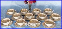 Elegantly Stunning Noritake Bancroft Dinnerware-12 Set & Serving Pieces. Japan