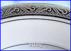 Elegantly Stunning Noritake Majestic Platinum Pattern 4291 Huge Dinnerware Set