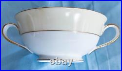 Exquisite Noritake Garland Handled Cream Soup Bowls Set Of 12! Made In JAPAN