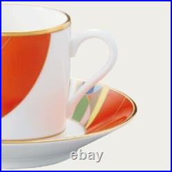 FRANK LLOYD WRIGHT March Balloons Coffee Cup & Saucer set of 2 Noritake Japan