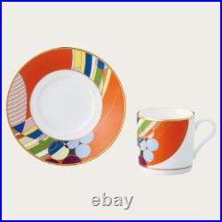 FRANK LLOYD WRIGHT March Balloons Coffee Cup & Saucer set of 2 Noritake Japan