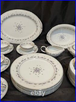 FREE SHIPPING Noritake Fine China Camille 30 Piece Set. Excellent Condition