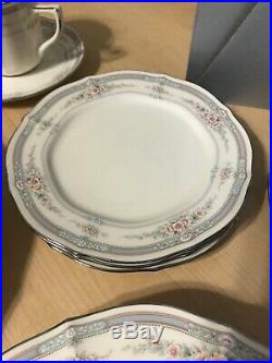 Four 5 Piece Place Settings 20pcs NORITAKE ROTHSCHILD Never Used Floral China