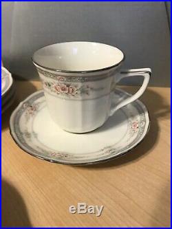 Four 5 Piece Place Settings 20pcs NORITAKE ROTHSCHILD Never Used Floral China