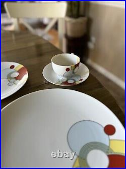 Frank Lloyd Wright Art Deco Imperial Hotel China Set Of 6 Dishes Noritake 1984