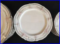 Full Set 60 PCs Vintage Noritake Rothchild (7293) Ivory China Mint Condition