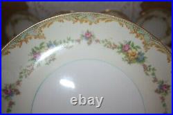 Gorgeous Vintage Deco Noritake China Tea Set Cream Green Floral 1930's 2