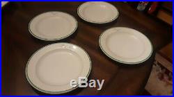 Greenbrier Hotel China The White Set Of Four 6 Bread Plates from around 1860