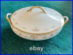 HUGE NORITAKE CHINA SET EARLY 1900s- 90 PC BEAUTIFUL FLORAL PATTERN