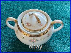 HUGE NORITAKE CHINA SET EARLY 1900s- 90 PC BEAUTIFUL FLORAL PATTERN