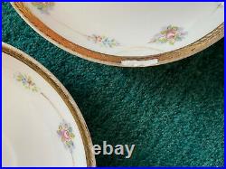 HUGE NORITAKE CHINA SET EARLY 1900s- 90 PC BEAUTIFUL FLORAL PATTERN