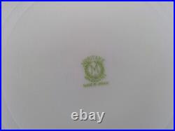 Hand Painted Noritake Gold Encrusted Floral & Grapes Berry Bowl Set & 2 Plates