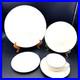 Holiday Noritake Olympia Platinum S X303-P China Service Minimalist Set MCM 5 pc