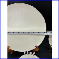 Holiday Noritake Olympia Platinum S X303-P China Service Minimalist Set MCM 5 pc