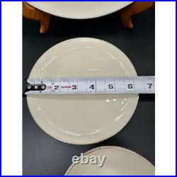 Holiday Noritake Olympia Platinum S X303-P China Service Minimalist Set MCM 5 pc