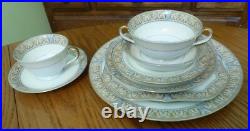 Huge 87 PCS VINTAGE NORITAKE CLAIRE 657 OCCUPIED JAPAN MORIMURA CHINA DINNERWARE