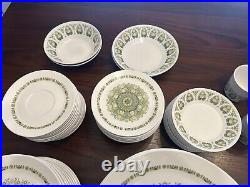 Huge Set Of 63 Pieces Noritake Progression China Palos Verde 9020