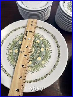 Huge Set Of 63 Pieces Noritake Progression China Palos Verde 9020