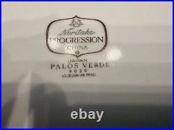 Huge Set Of 63 Pieces Noritake Progression China Palos Verde 9020