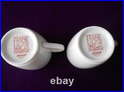 Imperial Pair Mug Cup pair set with Box Noritake x Frank Lloyd Wright from Japan