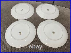 Japanese Noritake China Porcelain Rosay 6216 Pattern Set of 12 Dinner Plates