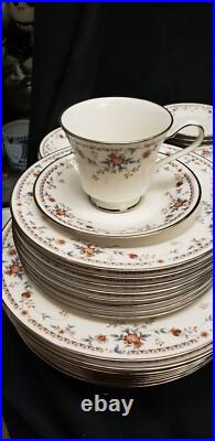 LAST CALL SALE Noritake Adagio 44 Piece China Dining Set, Excellent Condition
