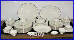 Lenox Montclair China Set for 9 10 with Serving Pieces Mint